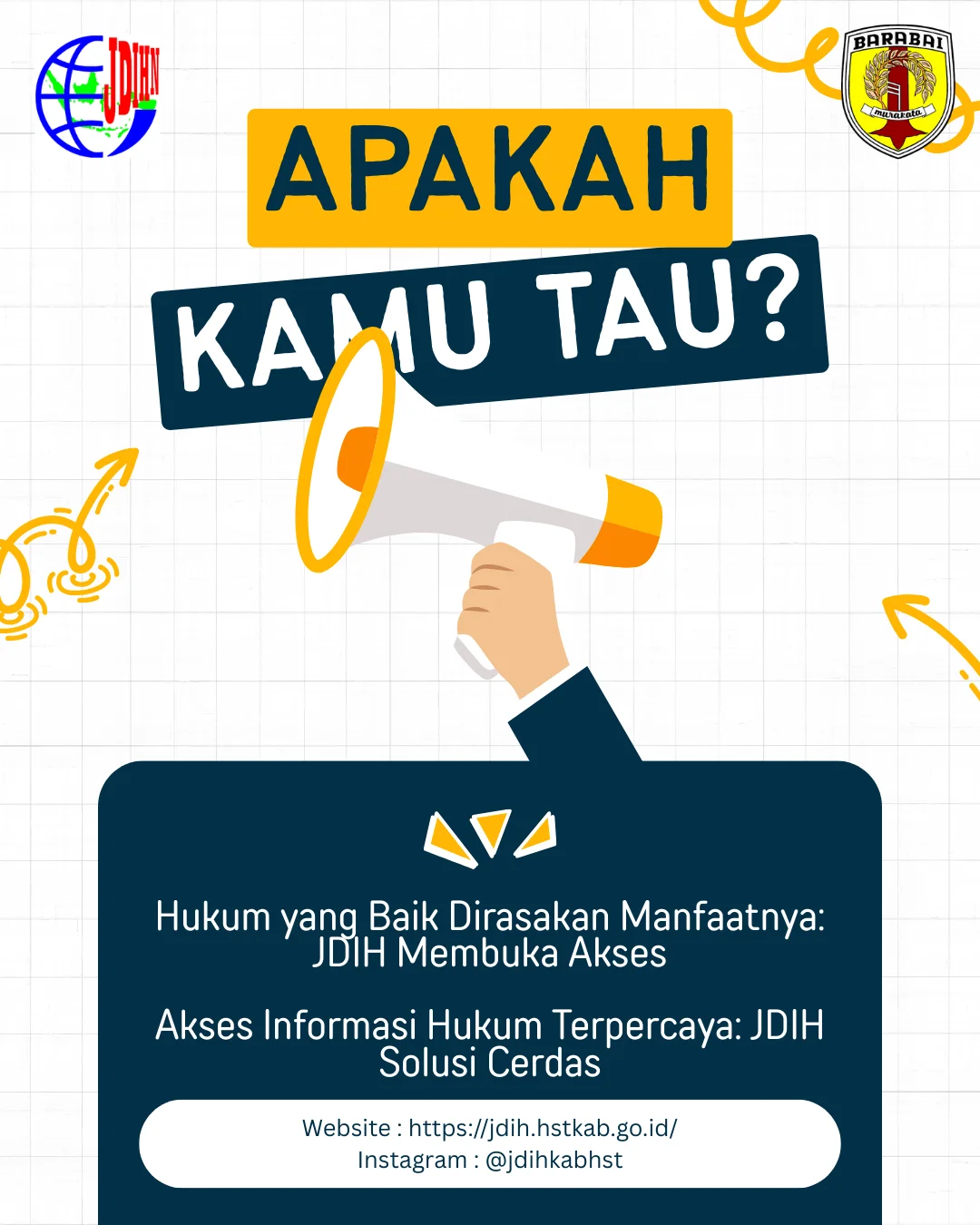 JDIH HST Tingkatkan Kemudahan Akses Informasi Hukum bagi Masyarakat 