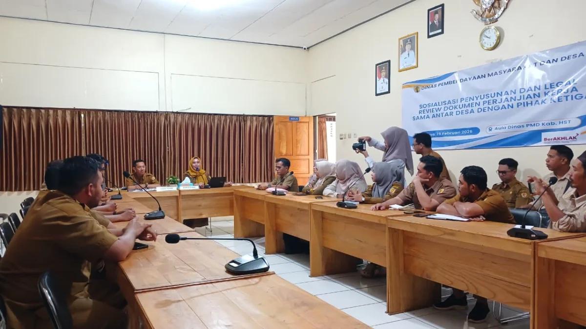 Sosialisasi Penyusunan dan Legal Review Dokumen Perjanjian Kerja Sama Antar Desa dengan Pihak Ketiga
