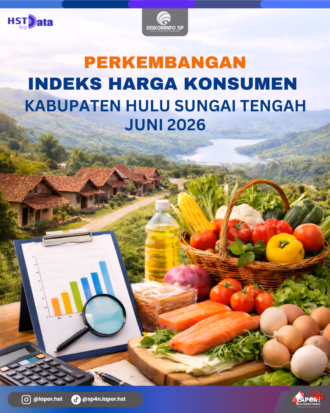 HST by Data Juni 2026 (Perkembangan Indeks Harga Konsumen Kabupaten Hulu Sungai Tengah Juni 2026)